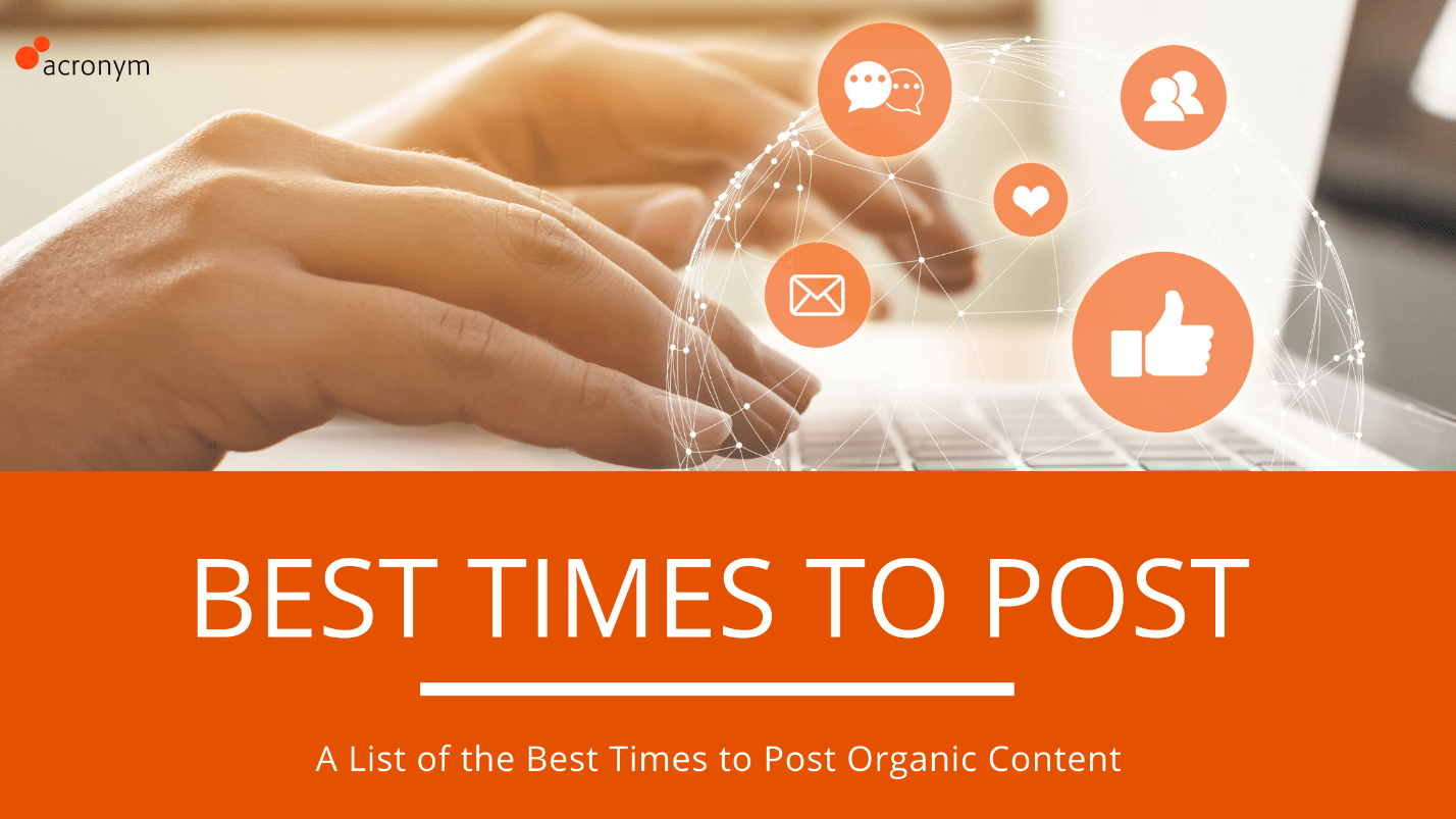 Sprout Social’s List of Best Times to Post Organic Content
